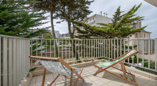 Апартаменты Bienvenue a Pornichet dans cet appartement vue mer