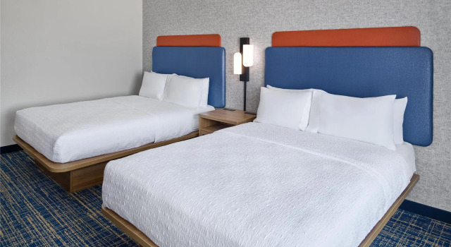 Standard Vierer Zimmer Hampton Inn Vernon