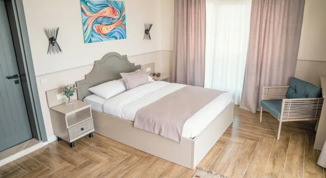 Трёхместный номер Deluxe с видом на море Koi otel