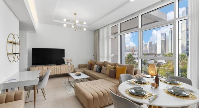 Апартаменты Comfort c 1 комнатой Maison Privee - Trendy Apt with Dazzling Views Top-Class Facilities-Banyan Tree