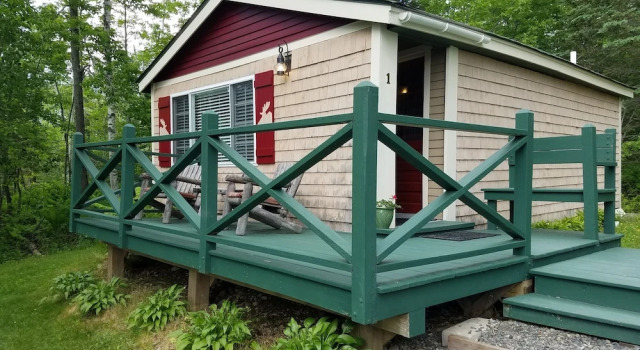Двухместный семейный коттедж Greenville Inn at Moosehead Lake