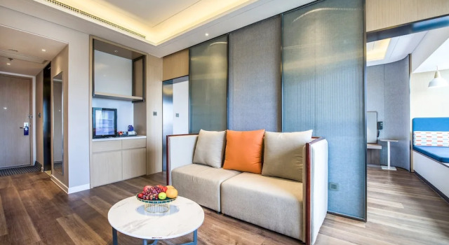 Люкс c 1 комнатой с видом на парк Holiday Inn Express Foshan Beijiao by IHG