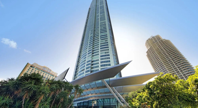 Private 3 Bed Ocean View Q Surfers Paradise, Забронировать Отель Отели Голд-Кост с бассейном, рядом с LAN SPA, Бассейн