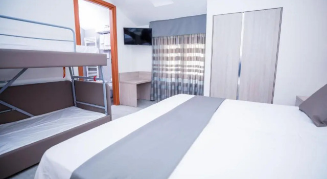 Четырёхместный номер Basic Hotel Gabbiano
