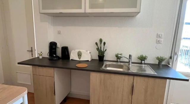 Двухместный номер Standard с видом на сад Chambres privées -Private room- dans un spacieux appartement - 100m2 centre proche gare
