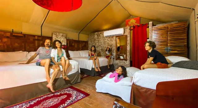 Двухместный номер Standard с видом на сад Serenity Authentic Glamping Tulum