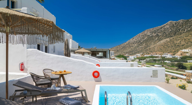 Люкс Deluxe Lithos Suites Sifnos