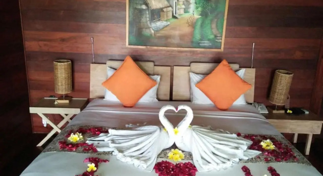 Вилла с собственным бассейном c 1 комнатой Ubud Padi Villas