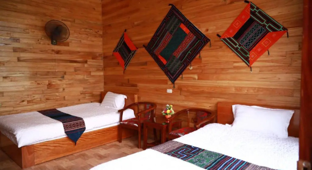 Двухместный номер Standard с видом на горы Khen Mong Nature Hotel