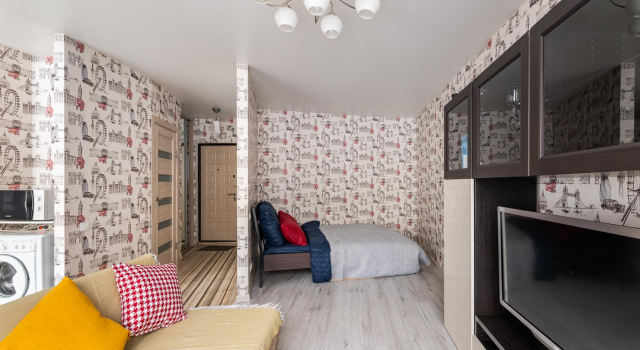 Studio apartment on Tula 6, Book Apartment Moscow Russia