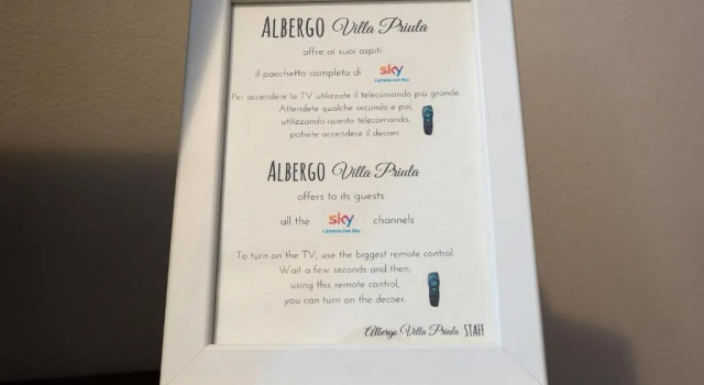 Двухместный номер Standard Albergo Villa Priula