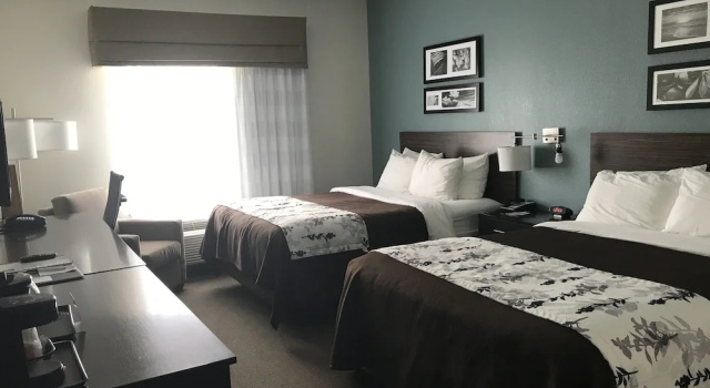 Standard Neljän hengen huone Sleep Inn & Suites Longview North