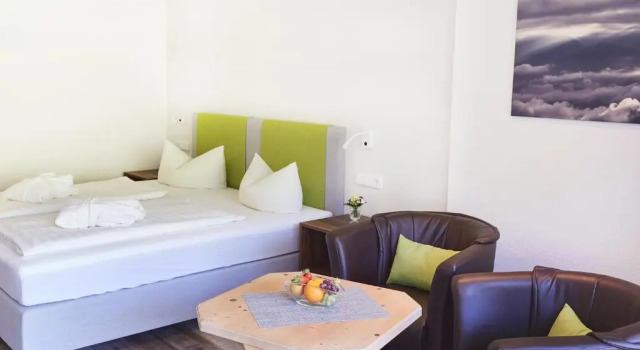 Двухместный номер Deluxe с балконом Wohlfühlhotel Frohsinn