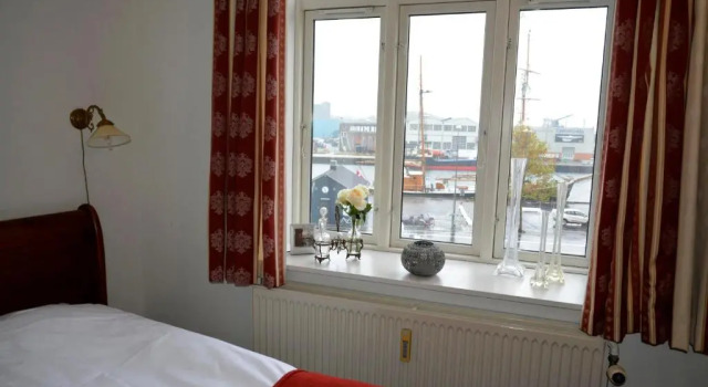 Deluxe Dvoulůžkový s manželskou postelí pokoj a výhledem na moře Hotel Ærø