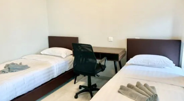 Семейный люкс с видом на горы Deco Home @Jesselton Quay