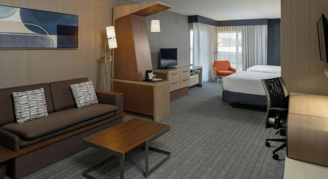 Студия Courtyard by Marriott Jackson Airport/Pearl