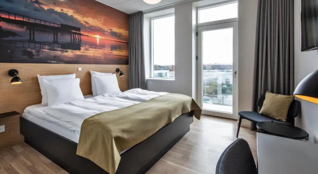 Двухместный номер Superior с балконом KOMPAS Hotel Aalborg