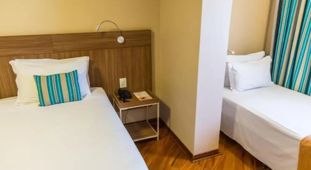 Трёхместный номер Deluxe c 1 комнатой Grand Resort Serra Negra