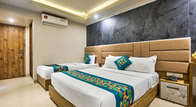 Номер Deluxe Treebo Amber International Mumbai Airport T2