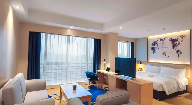 Люкс Kyriad Marvelous Hotel·Zhongshan Tangsheng International