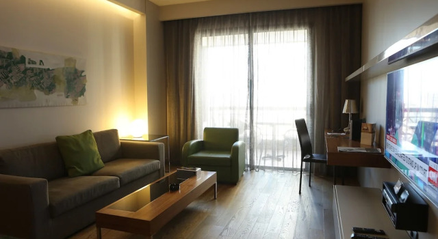 Люкс c 1 комнатой с балконом ParkTower Suites