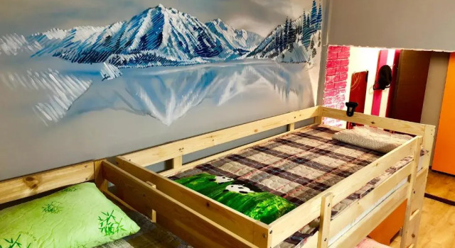 Bett im Wohnheim Hostel Loco