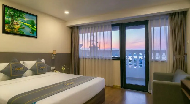 Двухместный номер Premier Deluxe с видом на море Orbit Hotel Nha Trang