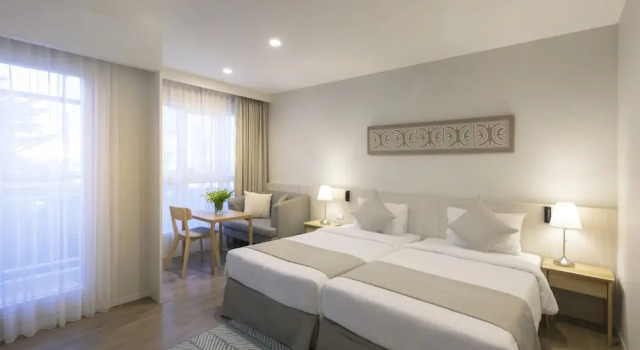 Номер Deluxe с балконом Kantary Hotel Ban Chang