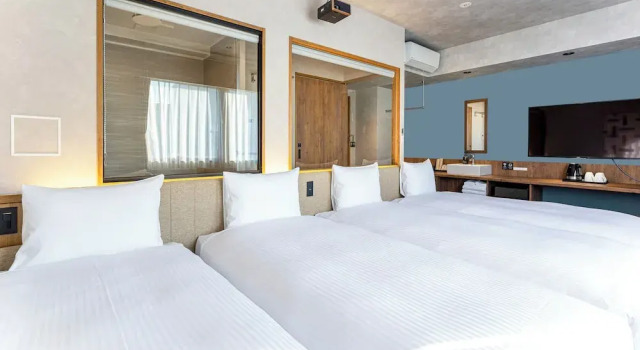 Четырёхместный номер Standard LACER OKINAWA NAHA Miebashi