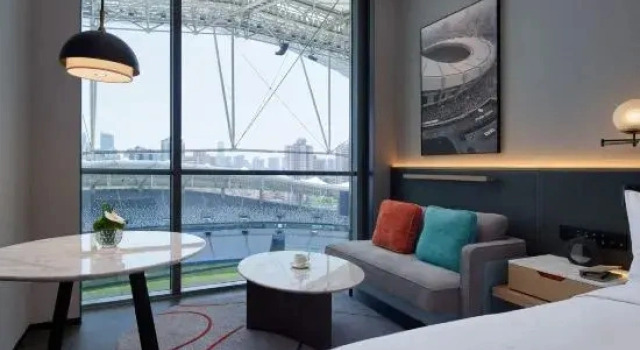 Двухместный люкс Executive Radisson Blu Hotel, Shanghai Stadium