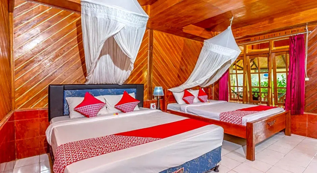 Gusung Indah Bungalow Gili Air, Book Hotel Hotels in Lombok with Parking, Parking