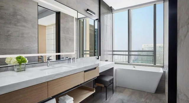 Двухместный номер Standard с красивым видом из окна Changzhou Marriott Hotel Jintan