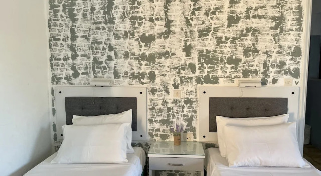 Студия с красивым видом из окна Oula Maisonettes Suites