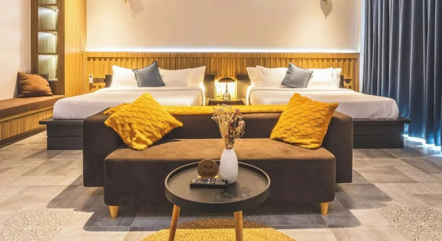 Шестиместный номер Deluxe с видом на горы Amour Boutique Kampot