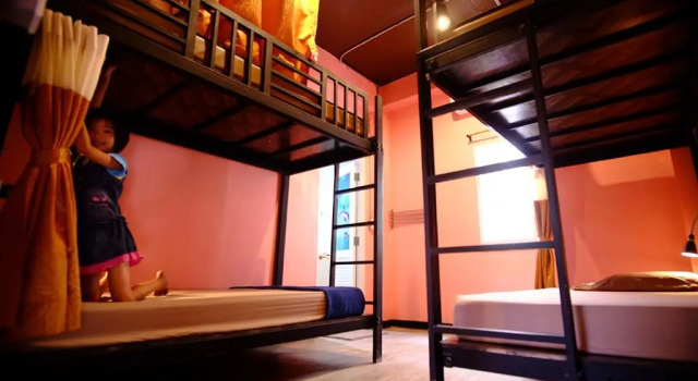 Кровать в общем номере Nap Corner hostel