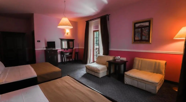 Двухместный номер Standard с балконом Hotel Bitoraj Fužine