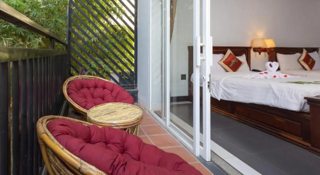 Четырёхместный номер Deluxe The Five Senses Boutique Hotel