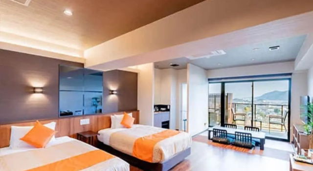 Полулюкс LiVEMAX RESORT Miyahama Ocean View