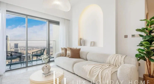 LUX | 47th Floor | Panoramic View | 2BR | Downtown, Забронировать Апартаменты/квартира Дубай Эмират Дубай, рядом с Станция метро Burj Khalifa