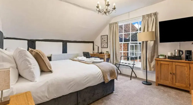 The George Inn Hotel Rooms - Room 5, Забронировать Отель Грэйт-Миссенден The Chilterns