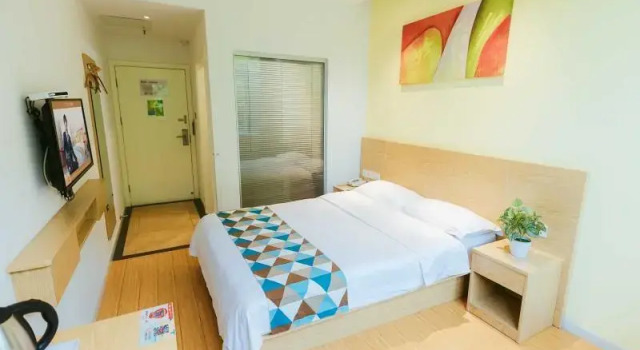 Двухместный номер Standard GreenTree Inn Shanghai Jiading North Metro Station Shuping Road Shell Hotel
