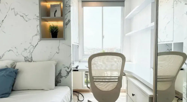 Апартаменты Standard Modern Classic Touch 1Br Apartment At Tokyo Riverside Pik 2