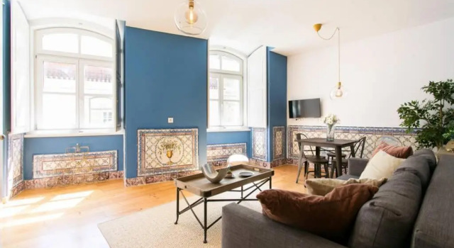 Апартаменты Superior JP39 - Baixa 18th century tiles apartment with 2 bdr!