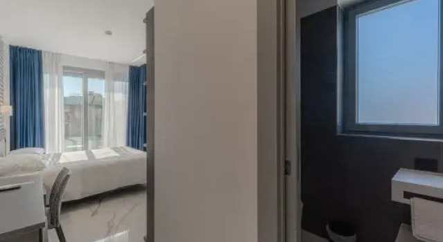 Номер Superior с балконом и с видом на море Hotel Villa Levi