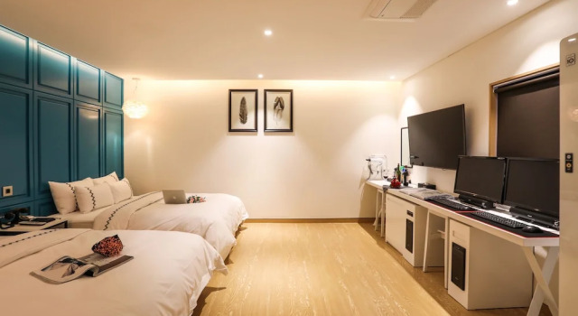 Семейный люкс Jeonju Mari Hotel Terminal Store