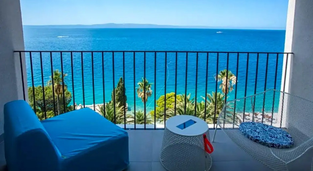 Номер Standard с балконом и с видом на море Bluesun Hotel Jadran