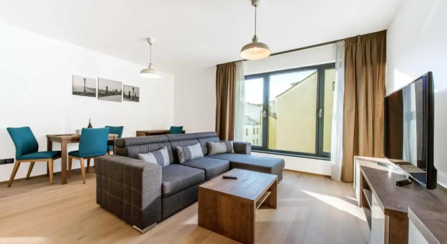 Апартаменты Quiet & new apartment near city center with garage