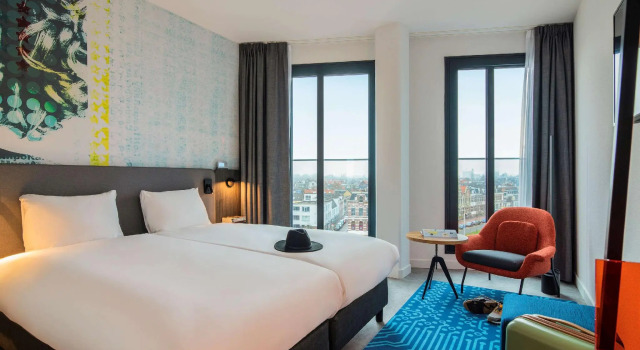 Двухместный номер Standard с видом на город ibis Styles Delft City Centre