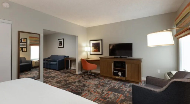 Двухместный номер Deluxe Hampton Inn Houston/Humble-Airport Area