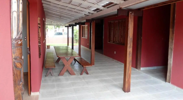 Кровать в общем номере Hostel Pousada do Tapajós